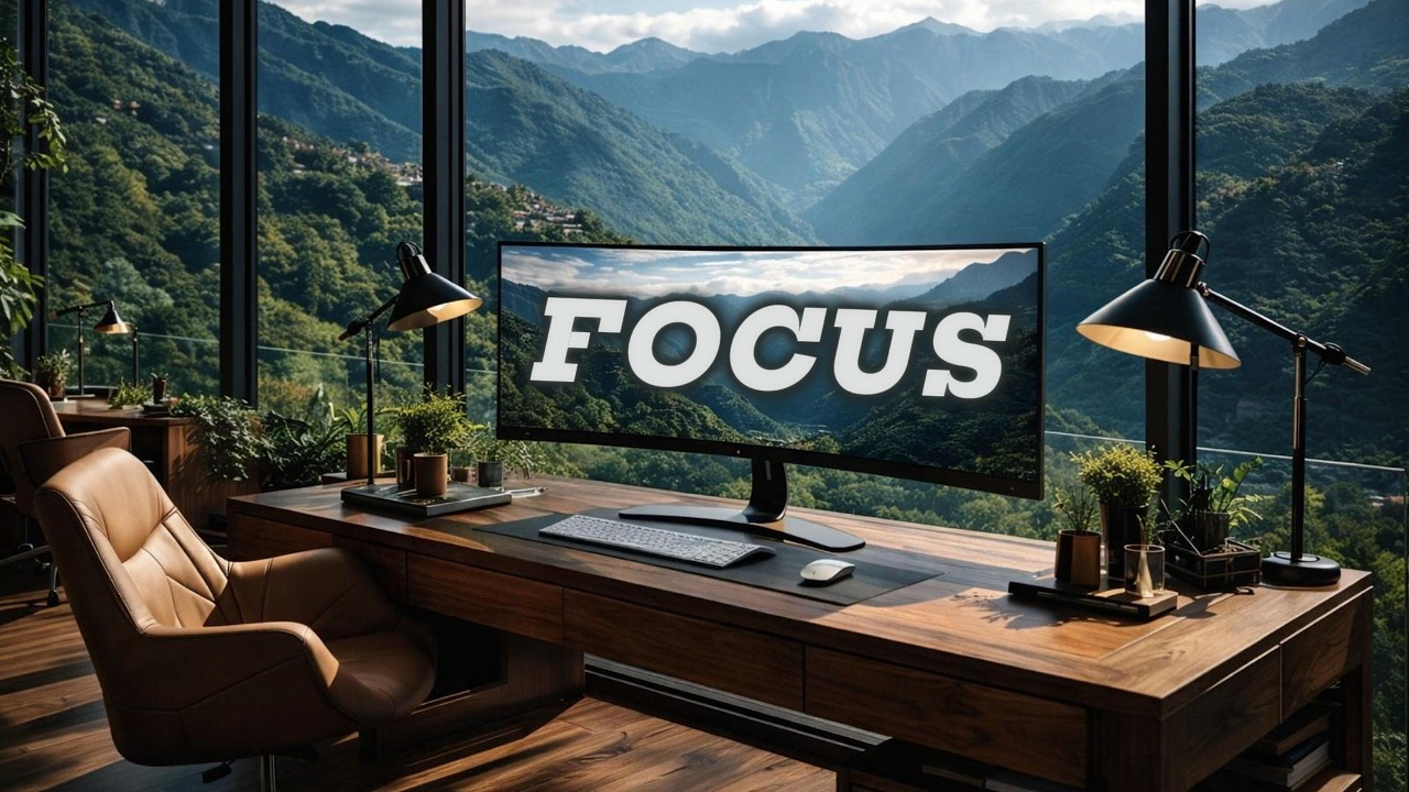 Deep House Focus (1 Hour) | Laser Focus • No Vocals • Deep Groove