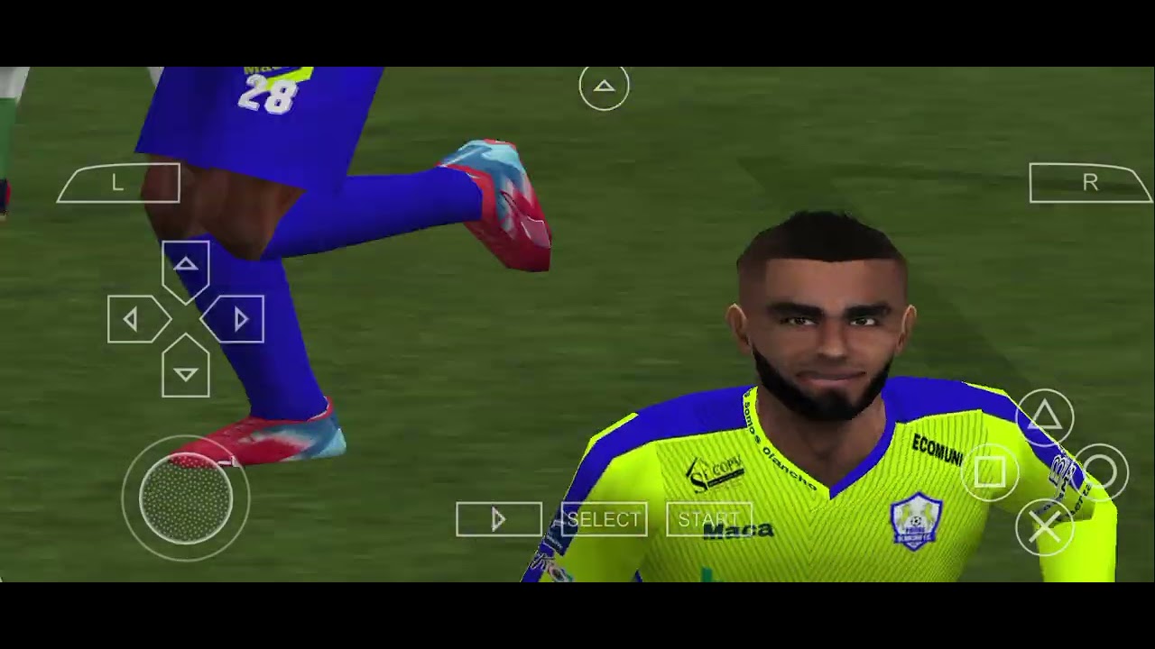 Simulación liga de Honduras PPSSPP olancho 2 Juticalpa 0