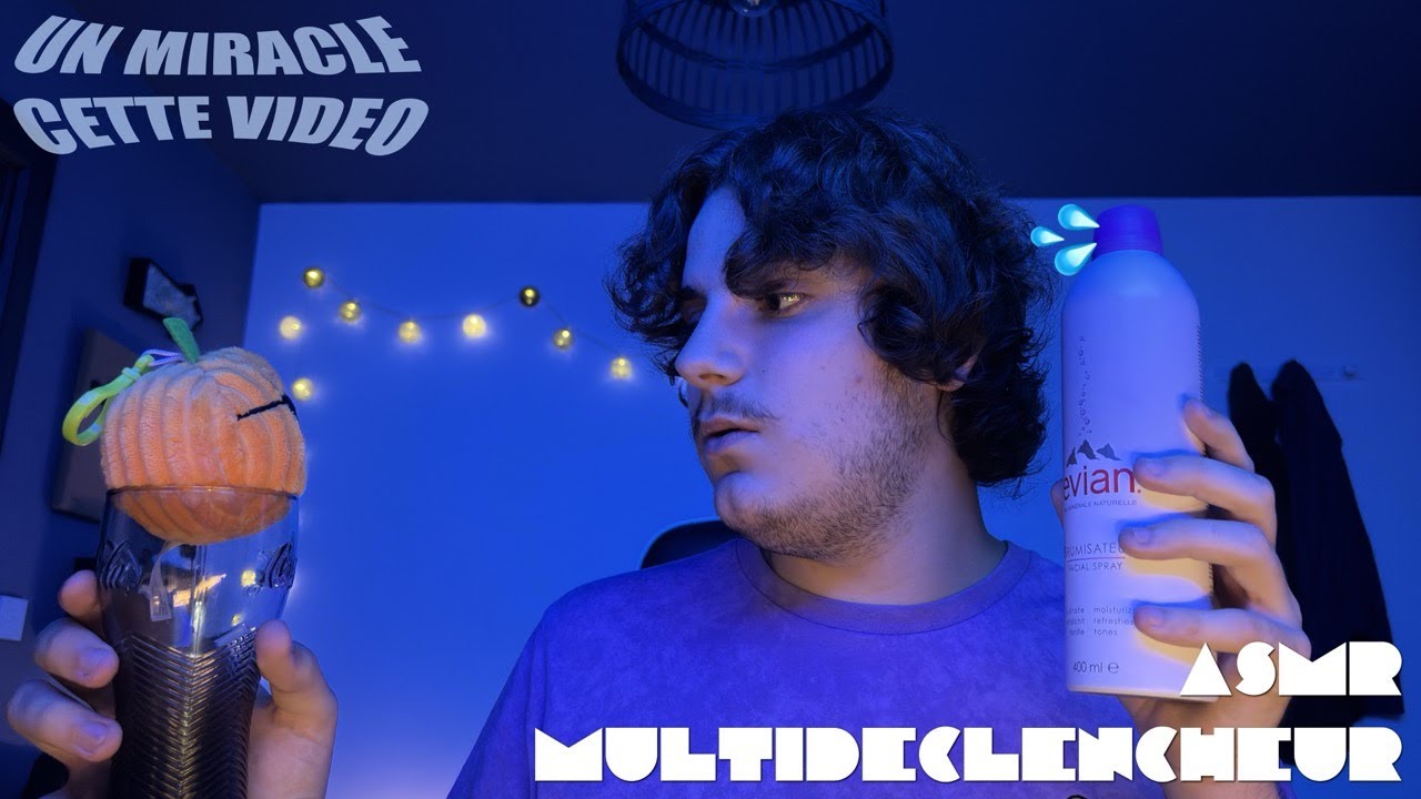 ASMR Une PLUIE de triggers pour t'endormir 💦💗 | Vidéo multidéclencheurs 🌧️ ( 40min )