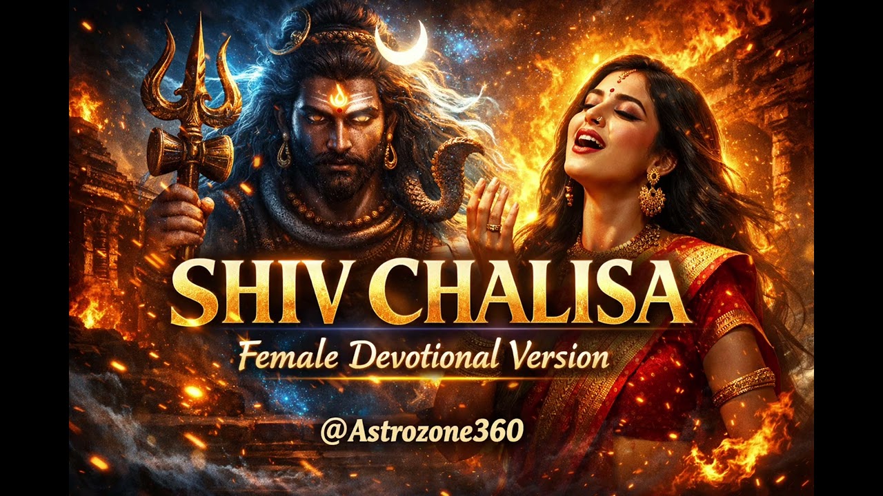 “Shiv Chalisa – Epic Female Voice | Mahadev Power | 4K Devotional”
