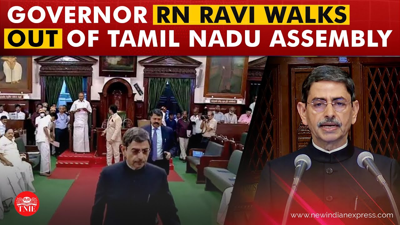 'My mic was switched off, I am insulted: Governor R N Ravi walks out of TN Assembly; CM Stalin slams