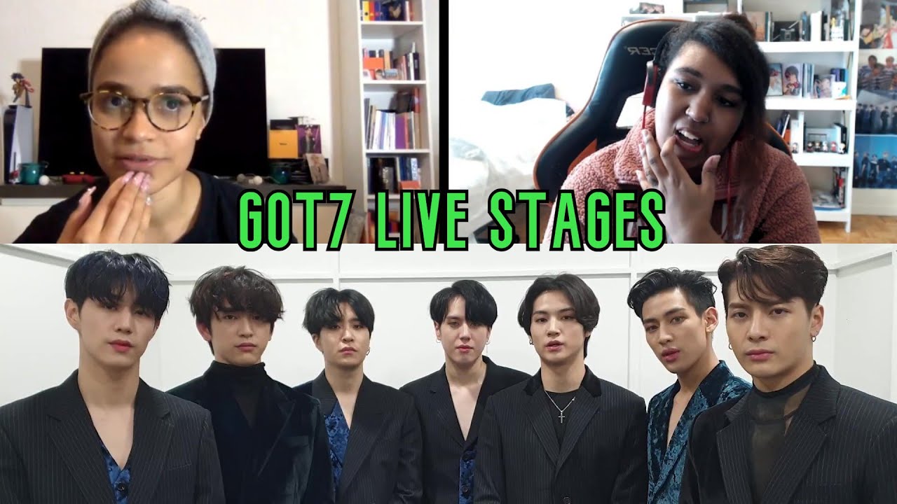 GOT7 Live Stages (If You Do, Not by The Moon, Eclipse & More) | REACTION with @carlascorner4166