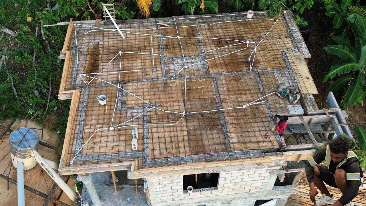 Electrical work is finished. Time to deck now!!!