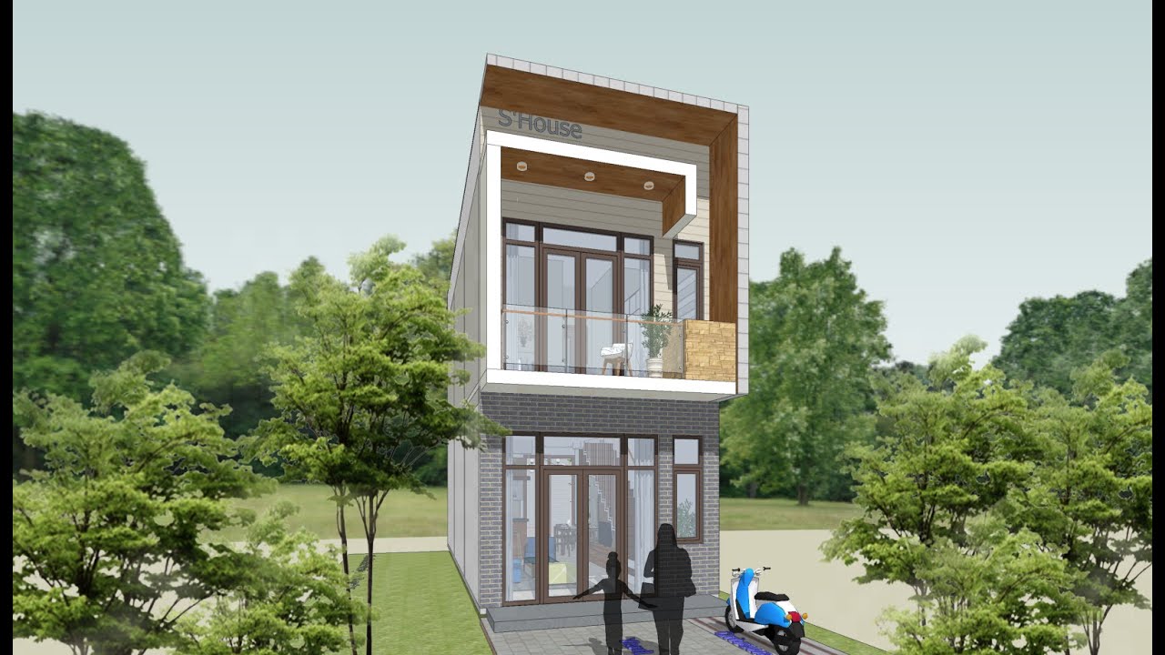 NEVER TOO SMALL - Small House Design 4x10 meter - Tiny House Design 40sqm