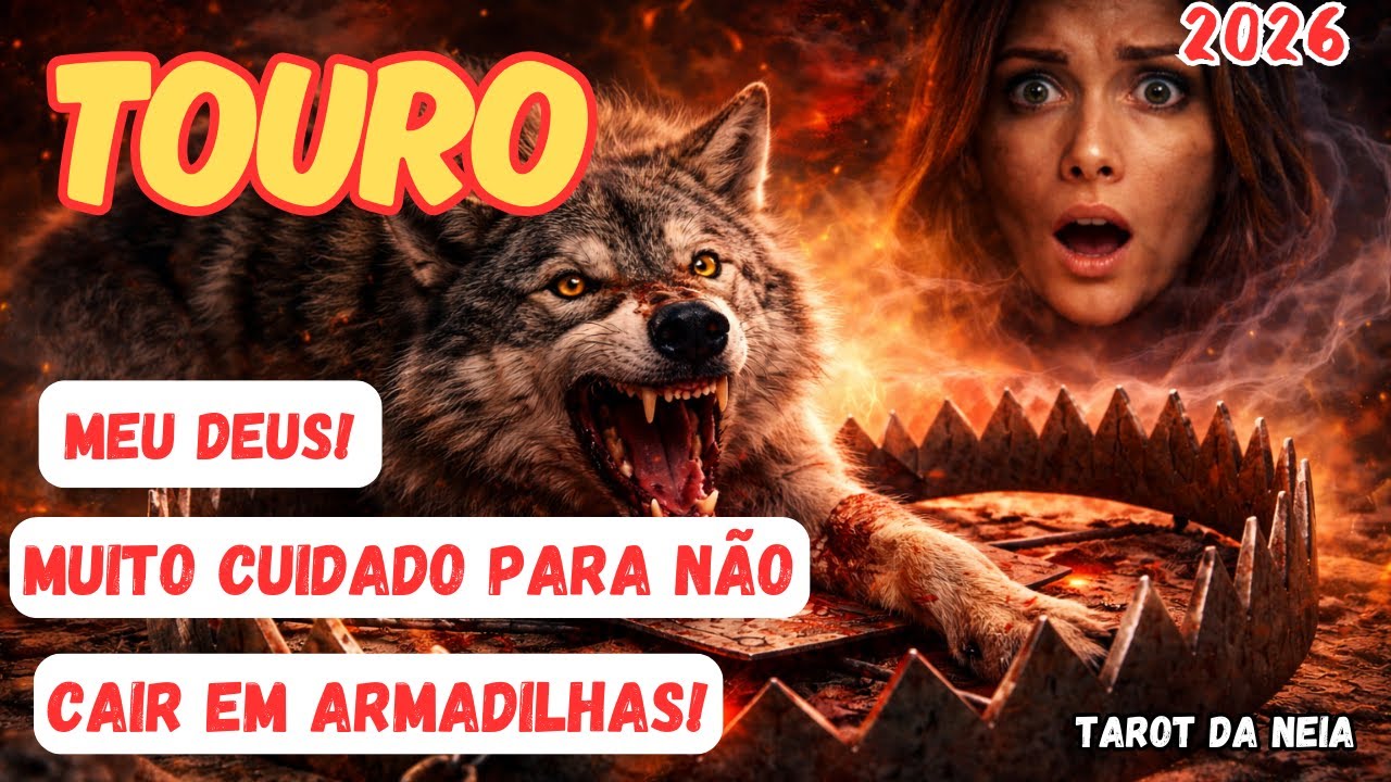 ♉TOURO &mdash; MEU DEUS! UM ALERTA PRA N&Atilde;O CAIR NUMA ARMADILHA!