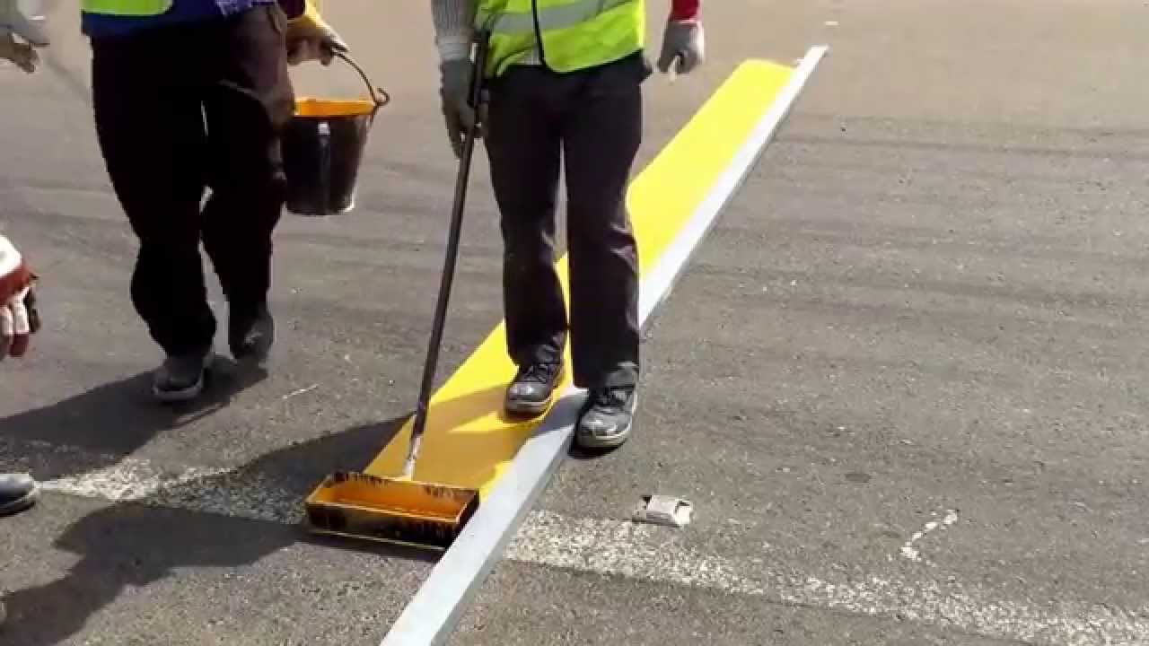 Rumble Strips Marking on Roads