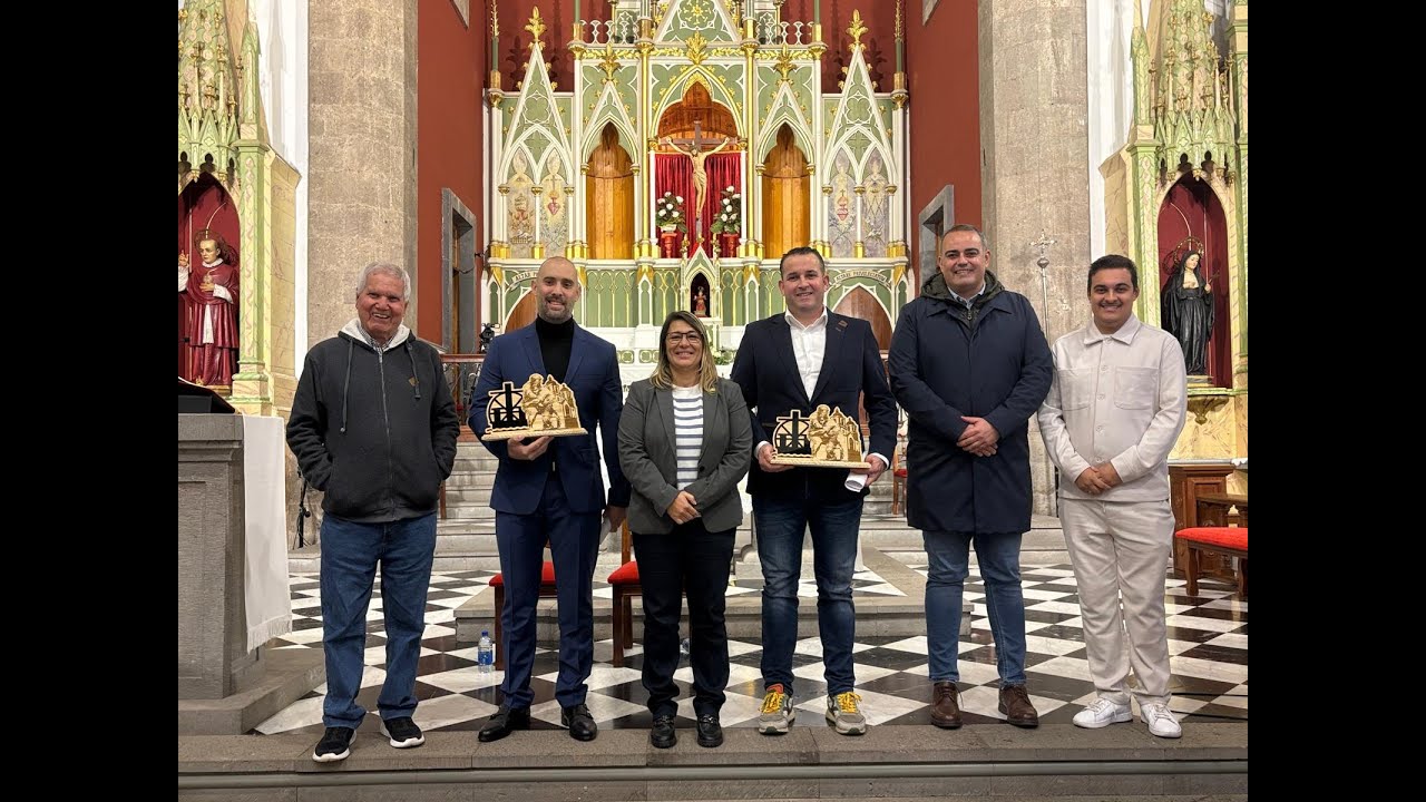 Airam Vega y Carmelo González encienden fogones para comenzar las fiestas de la Candelaria