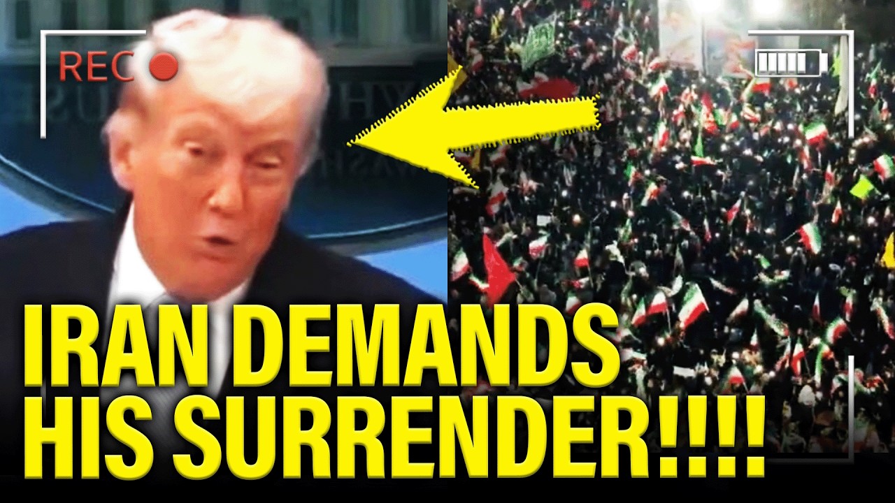 Trump PANICS as IRAN DEMANDS HIS SURRENDER!!