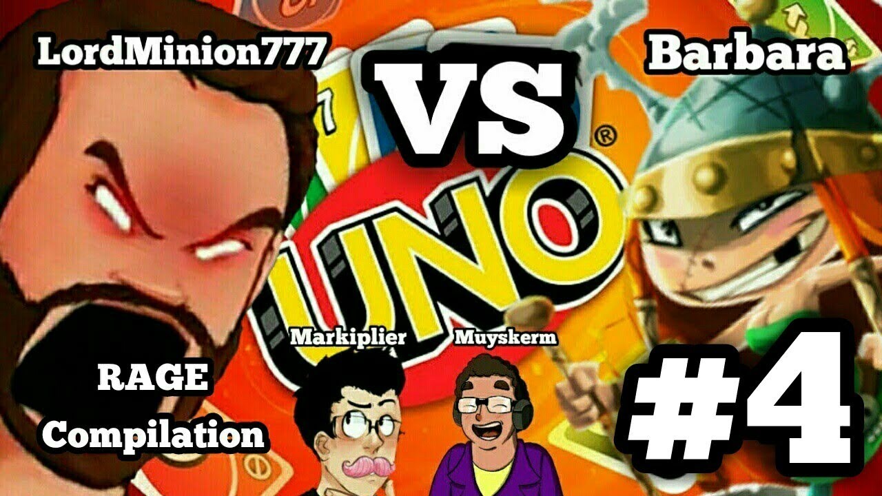 Bob is Barbara | UNO LordMinion777 RAGE Compilation #4