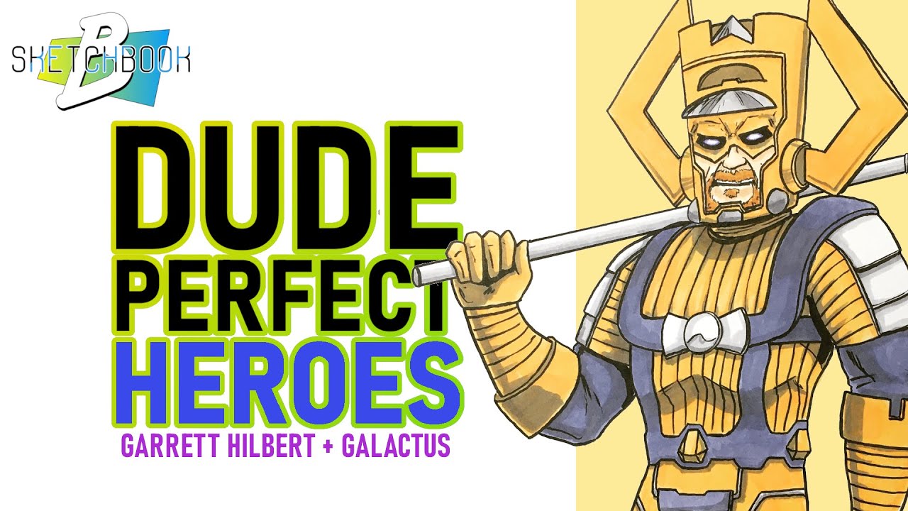DUDE PERFECT'S GARRETT HILBERT as Marvel's GALACTUS! - Dude Perfect Superheroes Part 3