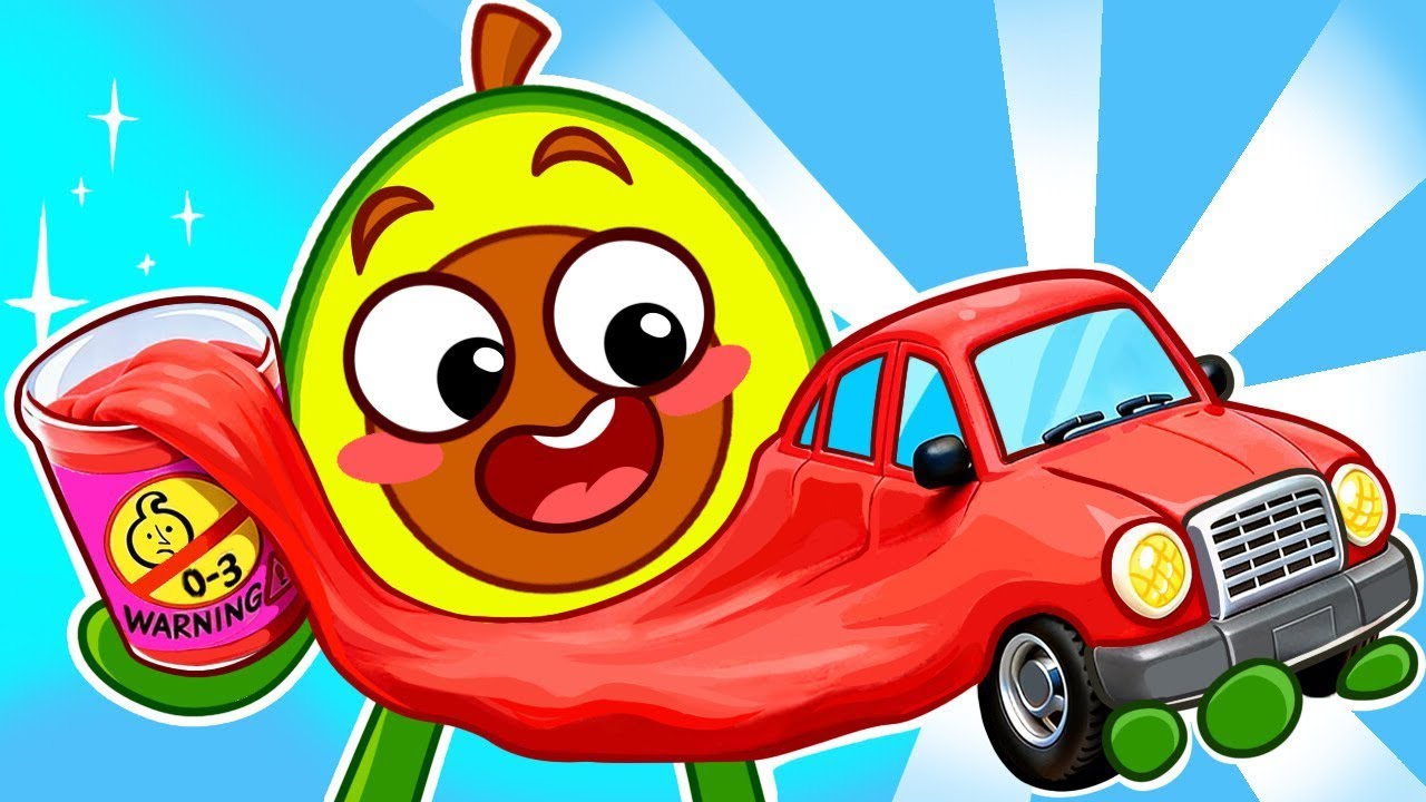 Baby's Playing with Slimes Toys Are Not on the Menu It's NOT a Snack😱 Songs Good Habits for Kids