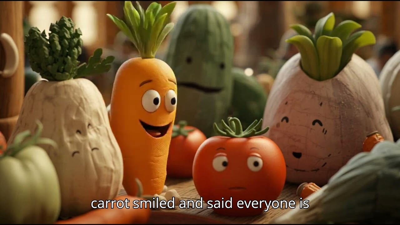 Vegetables Learn Teamwork 🌱 | Kids Moral Story in English | Ep 1