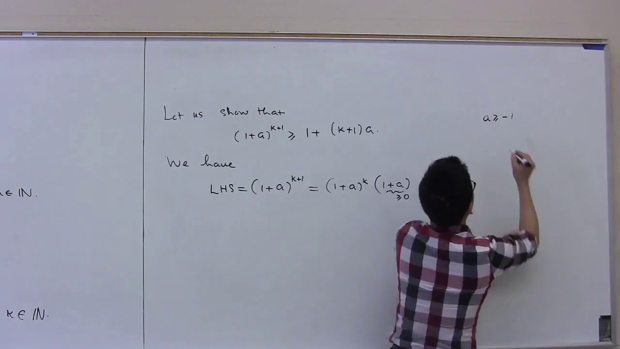 Mathematical Induction: Part 2 --- Problem 1.3.6