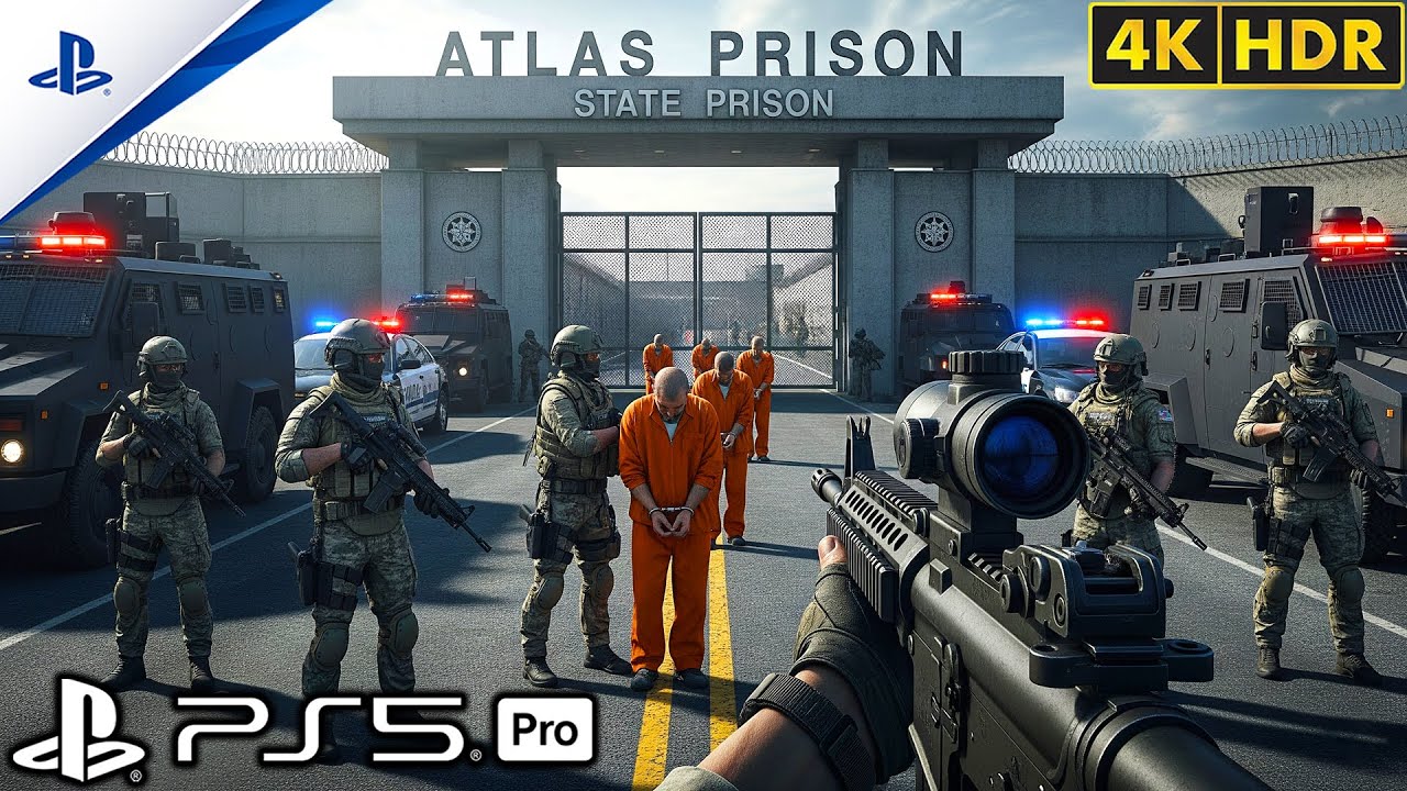 (PS5) Тюремный лагерь Атлас | Ультрареалистичный игровой процесс [4K60FPSHDR] Call of Duty® Advan...