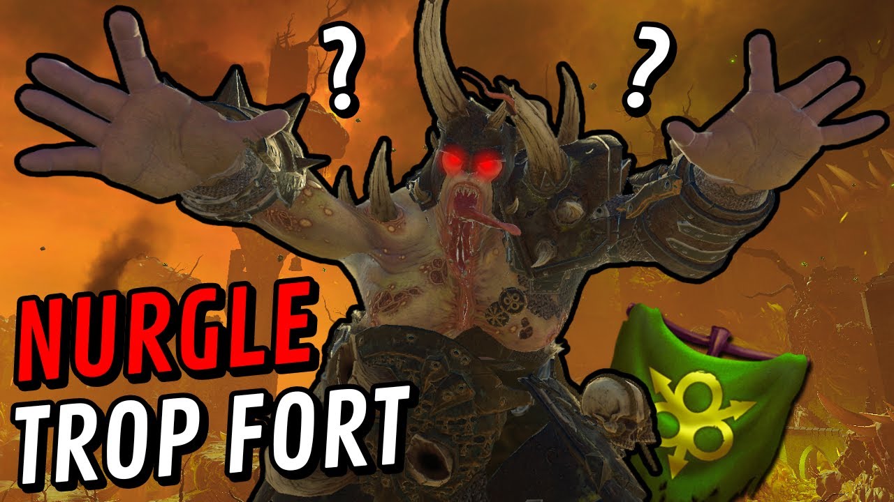 NURGLE LA MEILLEURE FACTION DU JEU ? Ou pas !