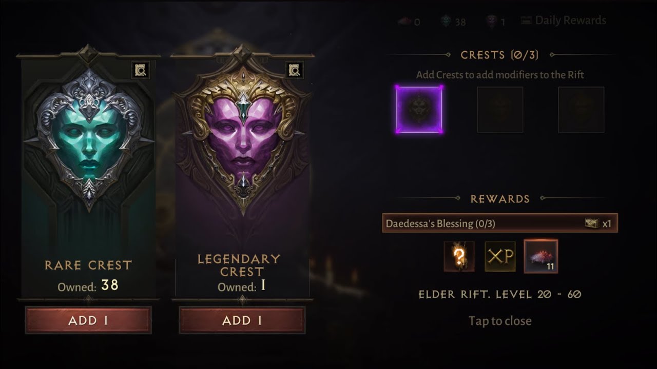 How F2P Run Elder Rift With 40 Rare Crest Look&rsquo;s Like