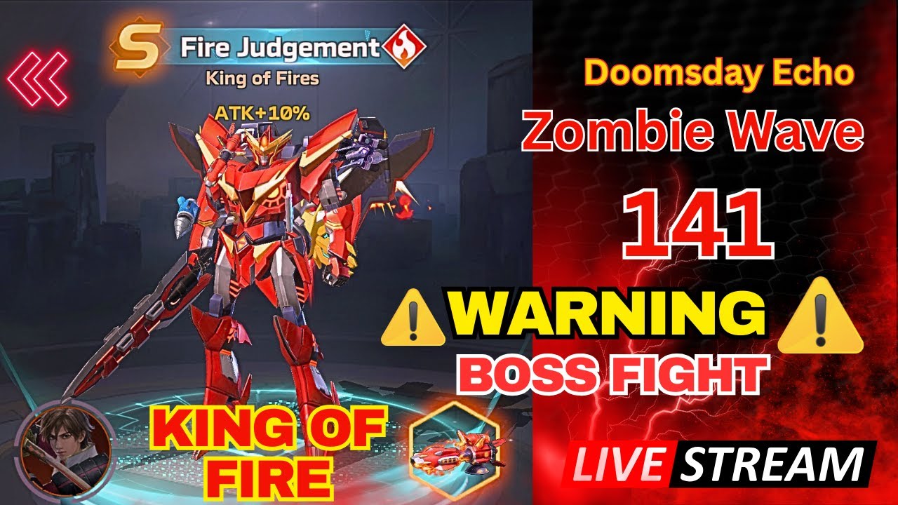 This Boss Fight 141 Is Beyond CRAZY! Mech Assemble Zombie Swarm ⚙️💀