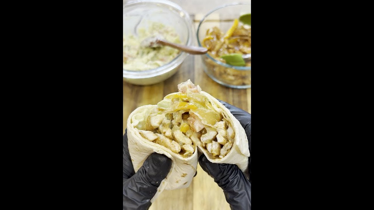 Easy Southwest Chicken Wrap