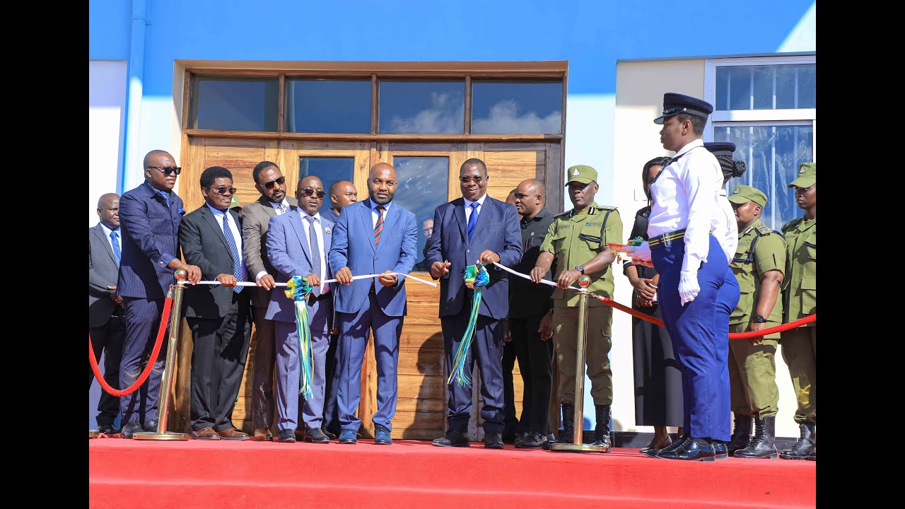 UFUNGUZI WA KITUO CHA POLISI DARAJA A WILAYA YA KIPOLISI MTUMBA, DODOMA