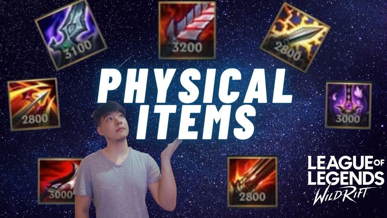 PENJELASAN PHYSICAL ITEMS LENGKAP - LEAGUE OF LEGENDS WILD RIFT