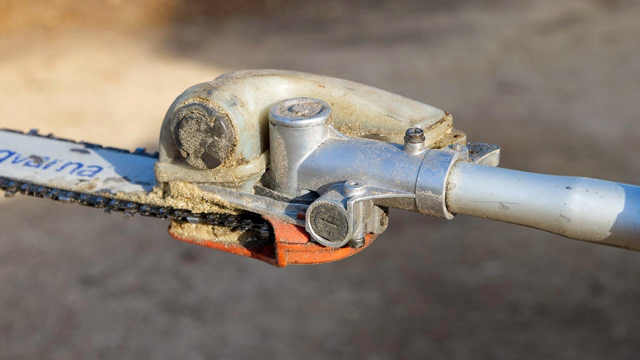Husqvarna Pole Saw Gearbox Replacement