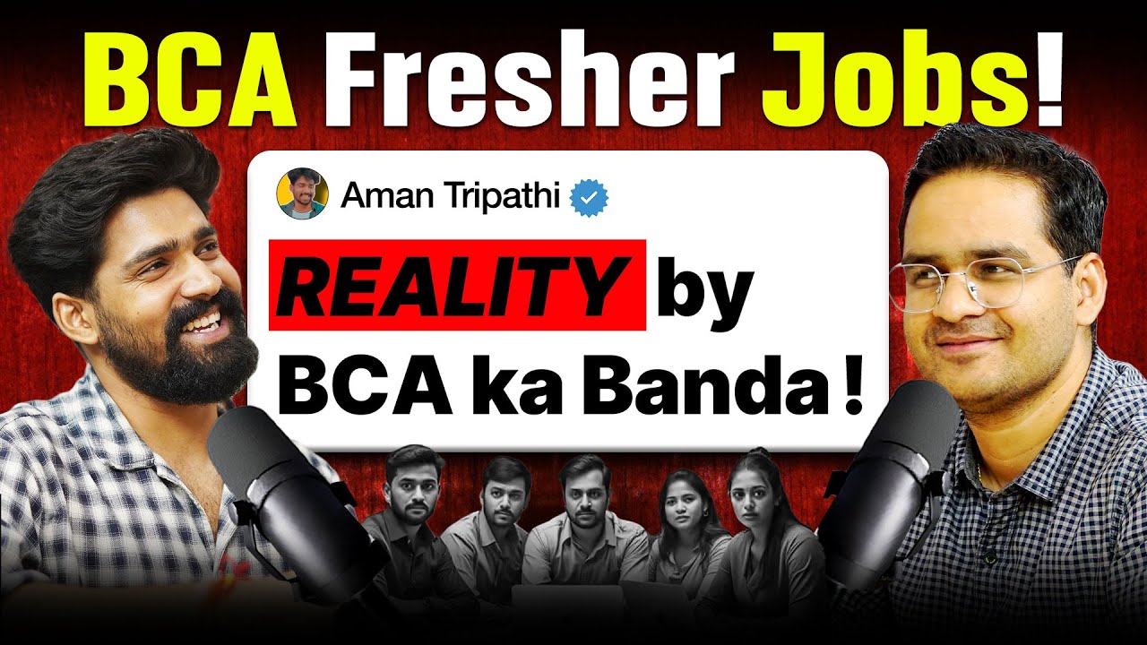 🔥BCA Fresher Jobs! Reality by  @BCA का Banda | After BCA Jobs & Salary? #bca #bcajobs #bcacourse