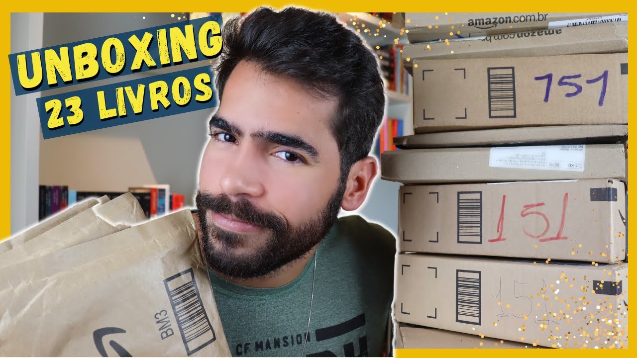 23 LIVROS: UNBOXING DA BOOK FRIDAY | Me Acabei de Ler