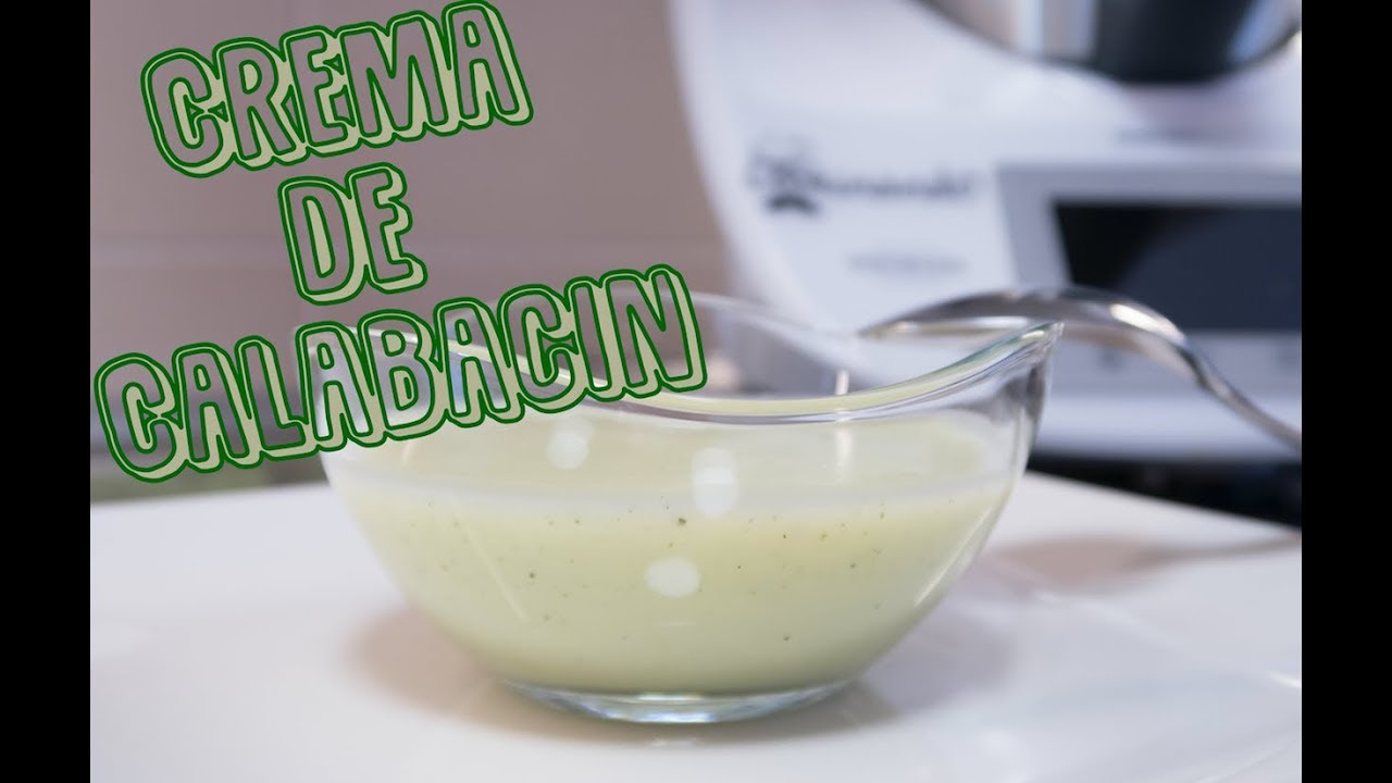 CREMA DE CALABACIN THERMOMIX