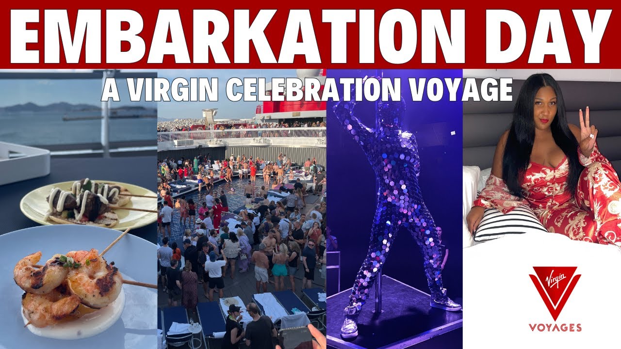 The BEST Way to Solo Travel to Greece | Virgin Voyages Resilient Lady Embarkation Day Vlog