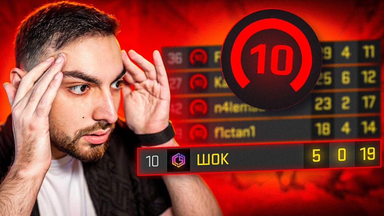 ШОК думает, что играет на 10LVL