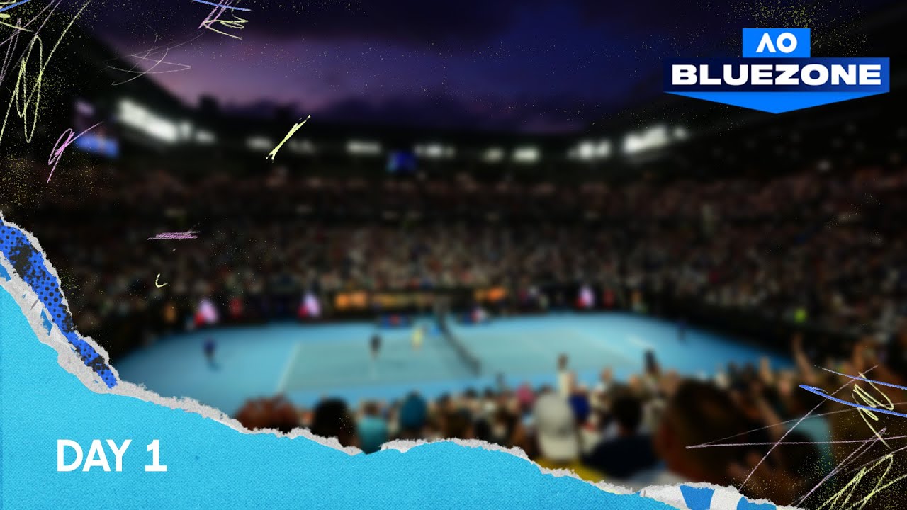 LIVE | AO Bluezone | Day 1 | Australian Open 2026