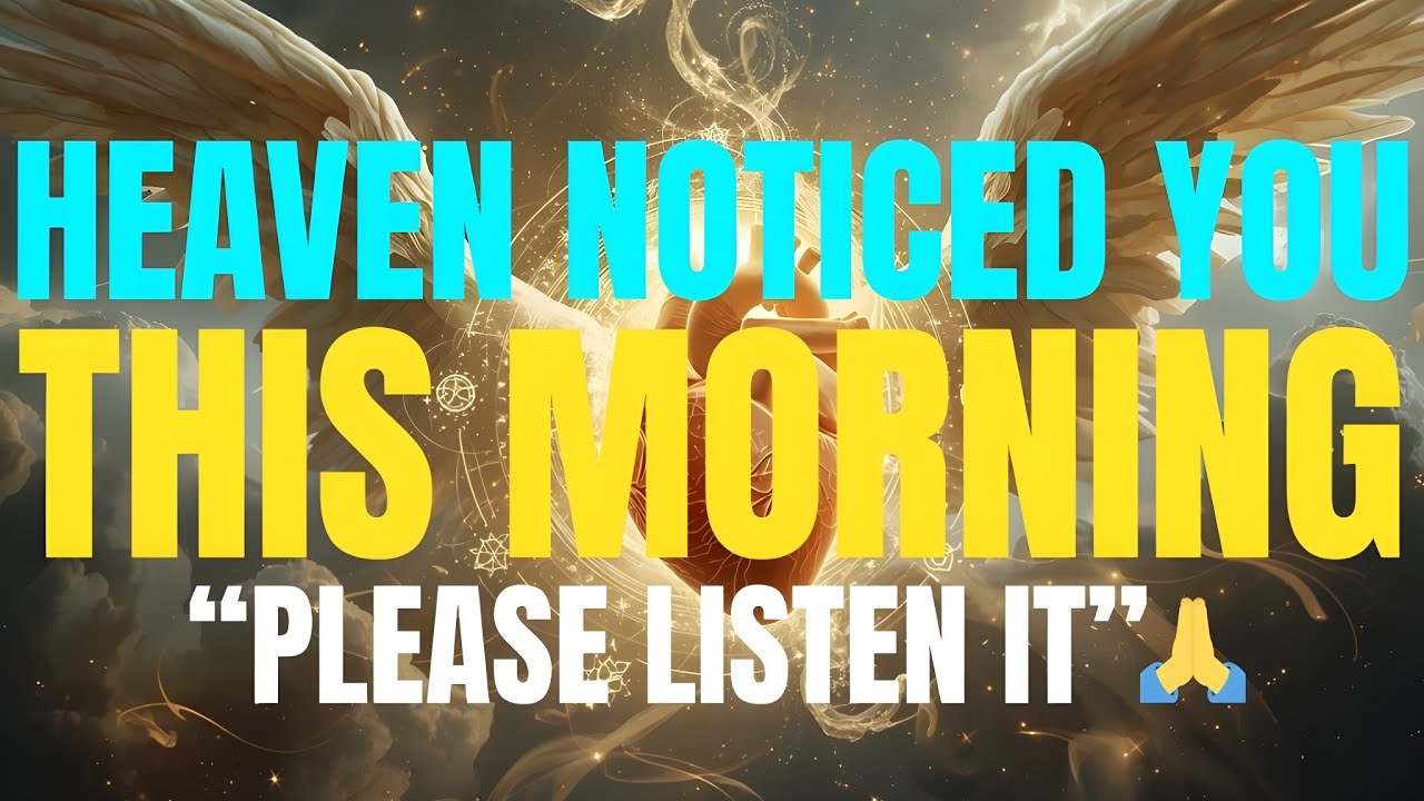 Chosen Ones： You Finally Did What God Has Been Waiting For | God is Impressed!🙏🕊️
