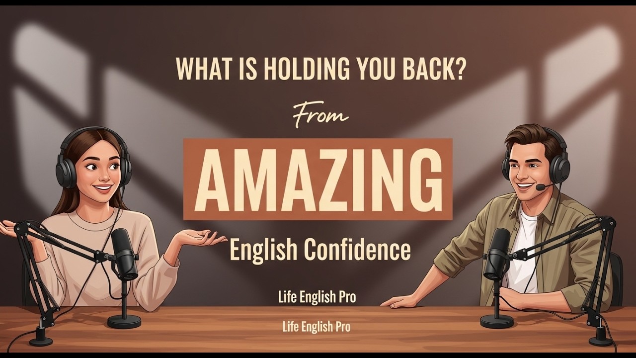 What Is Holding You Back From AMAZING English Confidence? | Life English Pro
