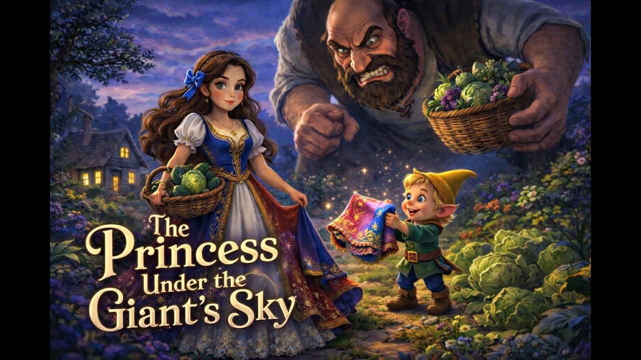 The Princess Under the Gaints Sky | FAiry Tales @kidsStorySpell