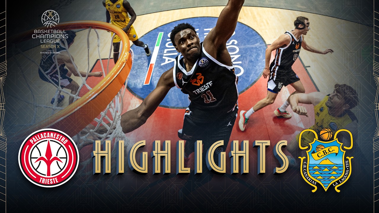 Pallacanestro Trieste v La Laguna Tenerife | Round of 16 | Highlights | #BasketballCL 2026