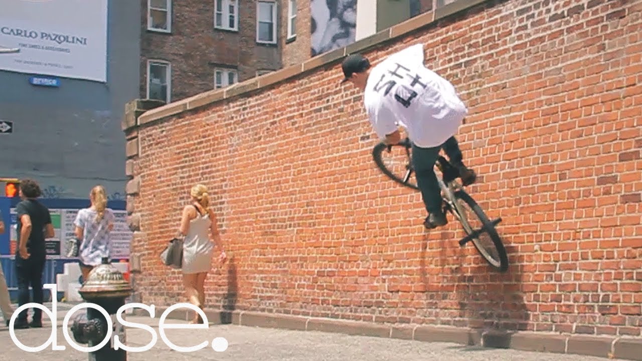 Ed Wonka's Freestyle Fixed Gear Takeover NYC