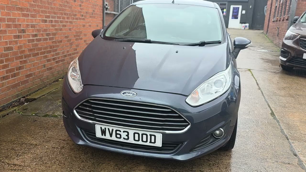 FORD FIESTA 1.0 ZETEC 5DR MANUAL GREY 2013 