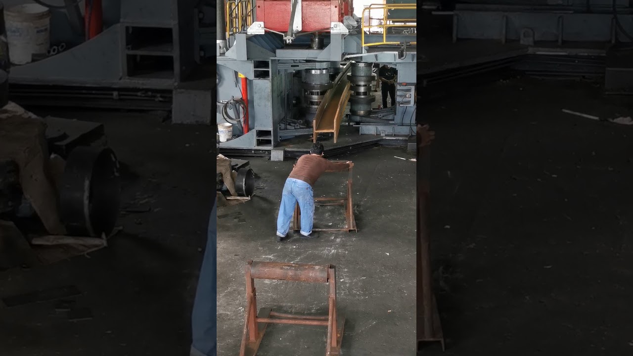 356 x 406 x 235kg/m UC bending by MB ROLLING S B Malaysia hp 0162116881