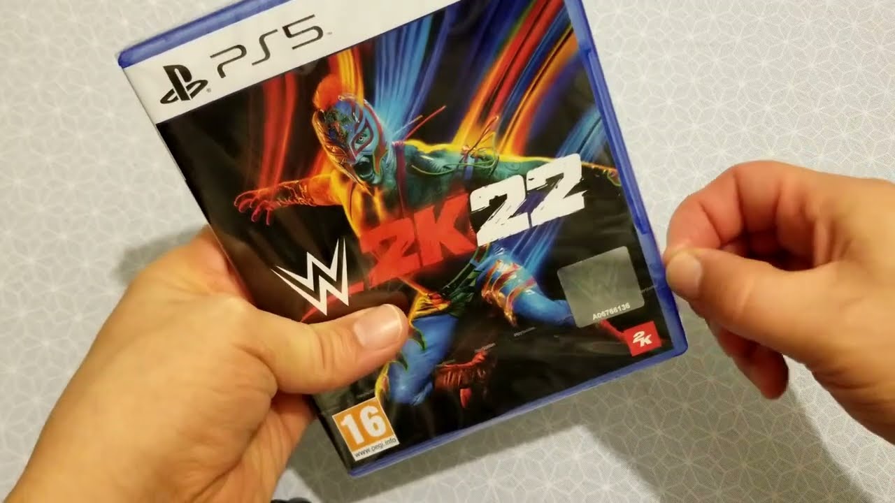 UNBOXING WWE 2K22 PS5