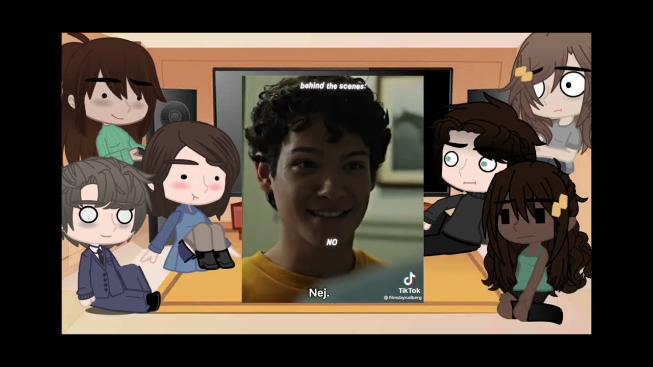 Young royals react to Wille and Simon as Omar and edvin  + MCRlover + 💙💜