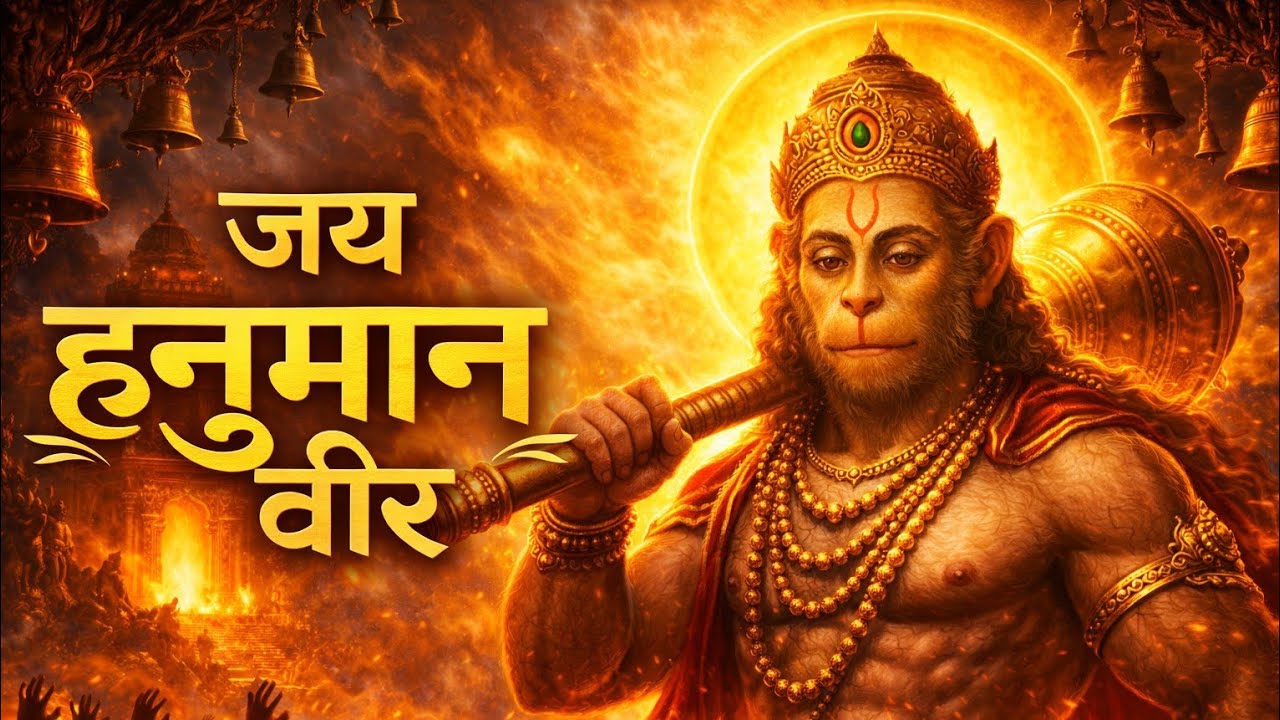 जय हनुमान वीर | Hanuman Bhajan | #bhajan #bhakti  #hanuman 