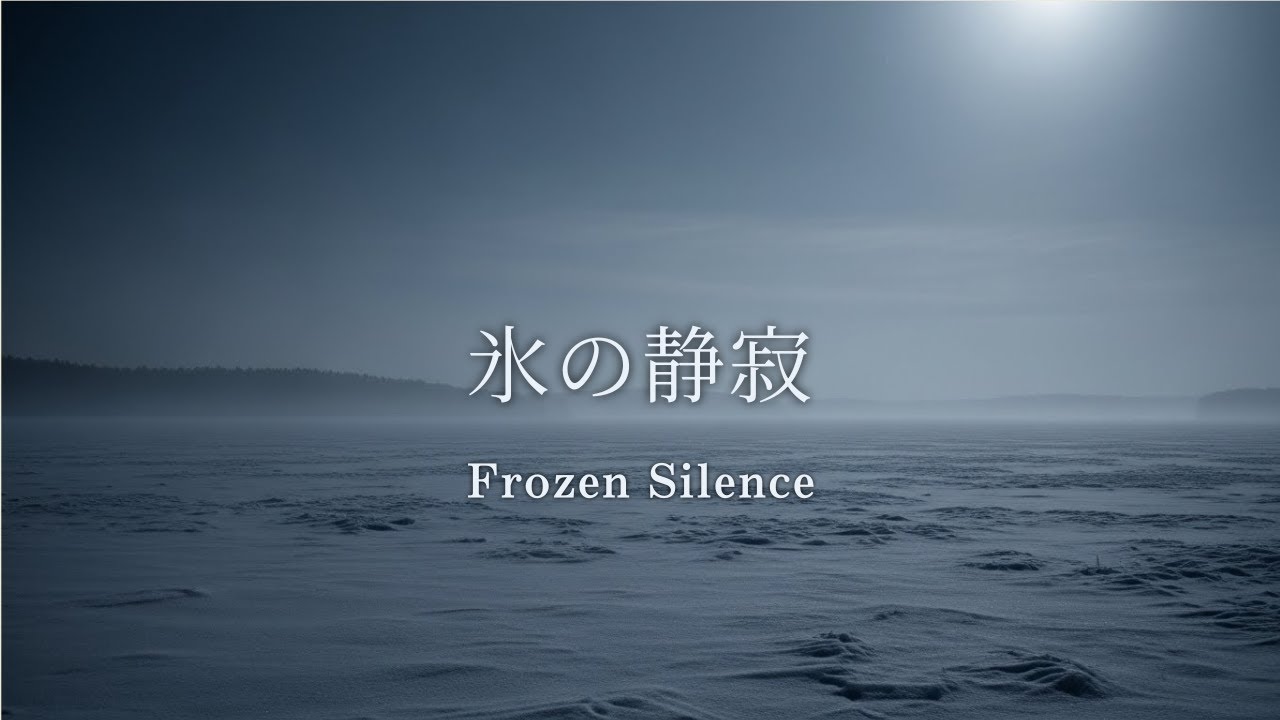 【BGM】氷の静寂に包まれる夜｜Piano & Violin for Deep Relaxation