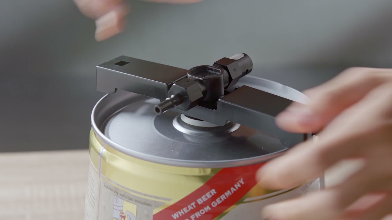 Beer dispenser install instruction