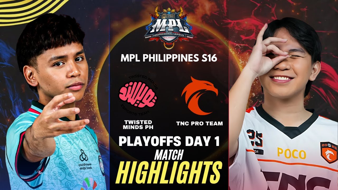 [HIGHLIGHTS] TWISTED MINDS PH vs TNC MPL PH S16 PLAYOFFS | TWIS vs TNC
