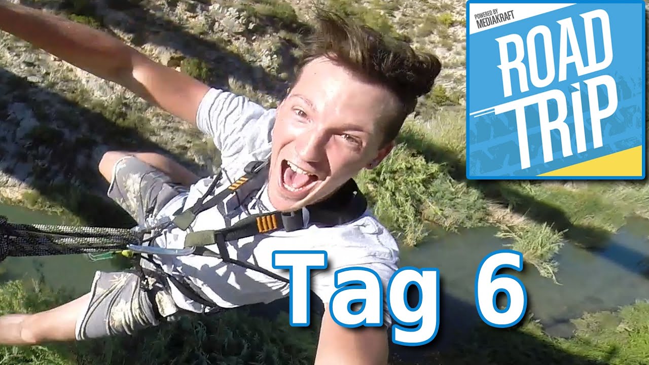 Bungee Jump wer kreischt am Besten?! | #ROADTR7P Tag 6 | hallodri