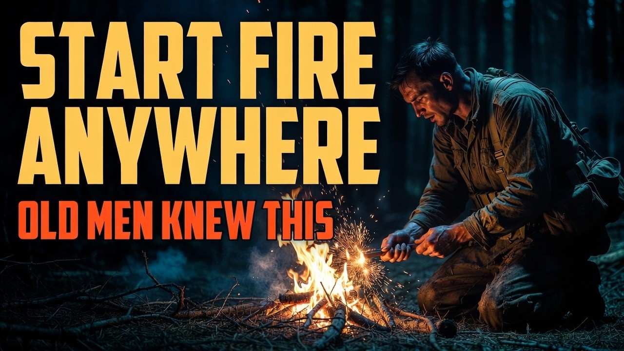 “WWII Fire Starting Secrets Soldiers Used When Matches Failed”