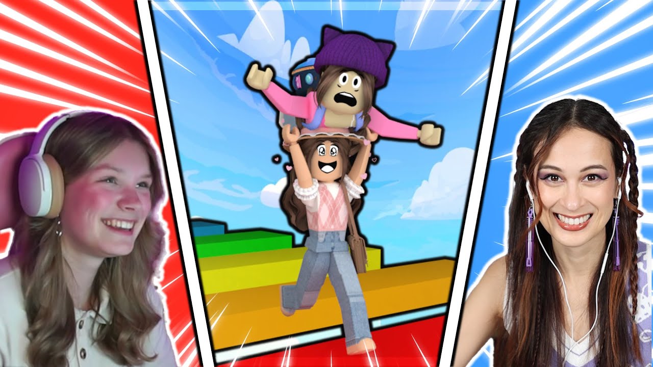 CARRY A FRIEND OBBY! Met DJAMILA! | ROBLOX Carry A Friend