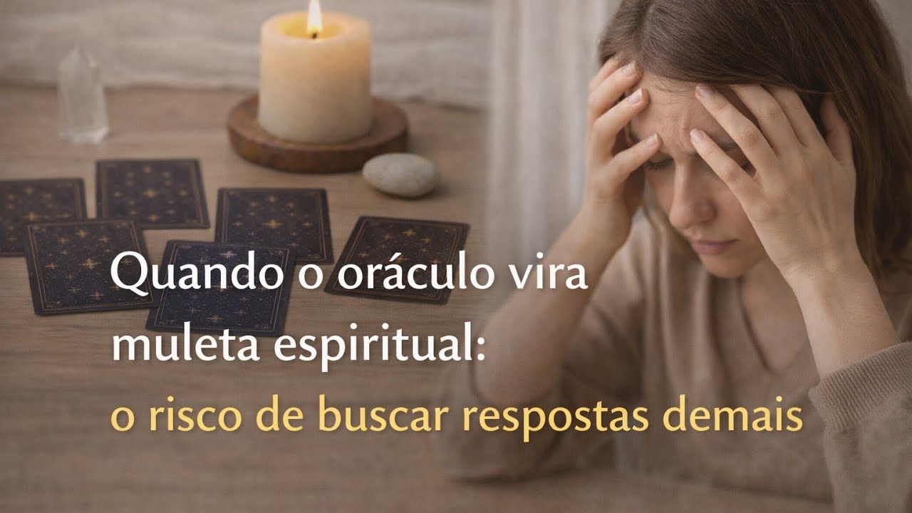 Quando o oráculo vira muleta espiritual: o risco de buscar respostas demais.