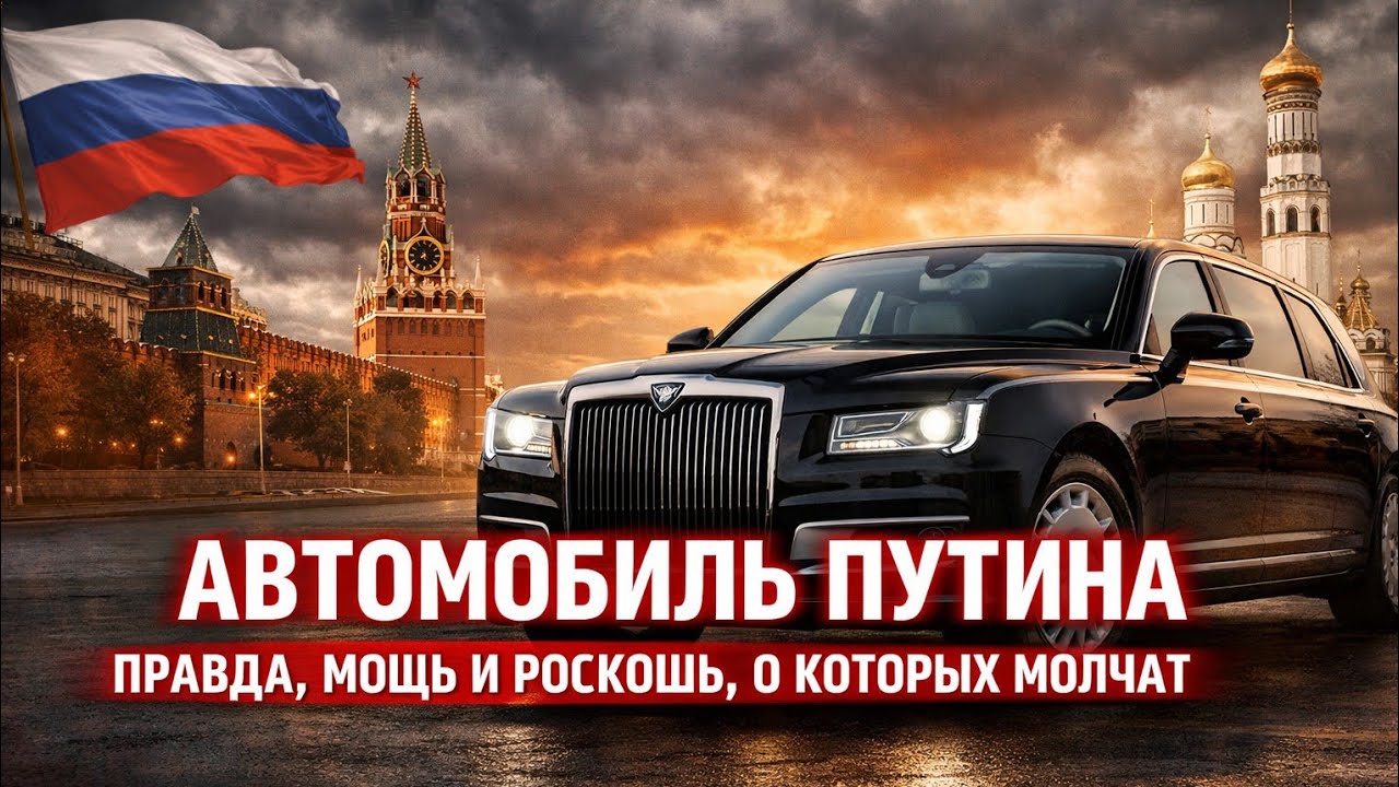 AURUS — Автомобиль Путина: правда, мощь и роскошь, о которых молчат