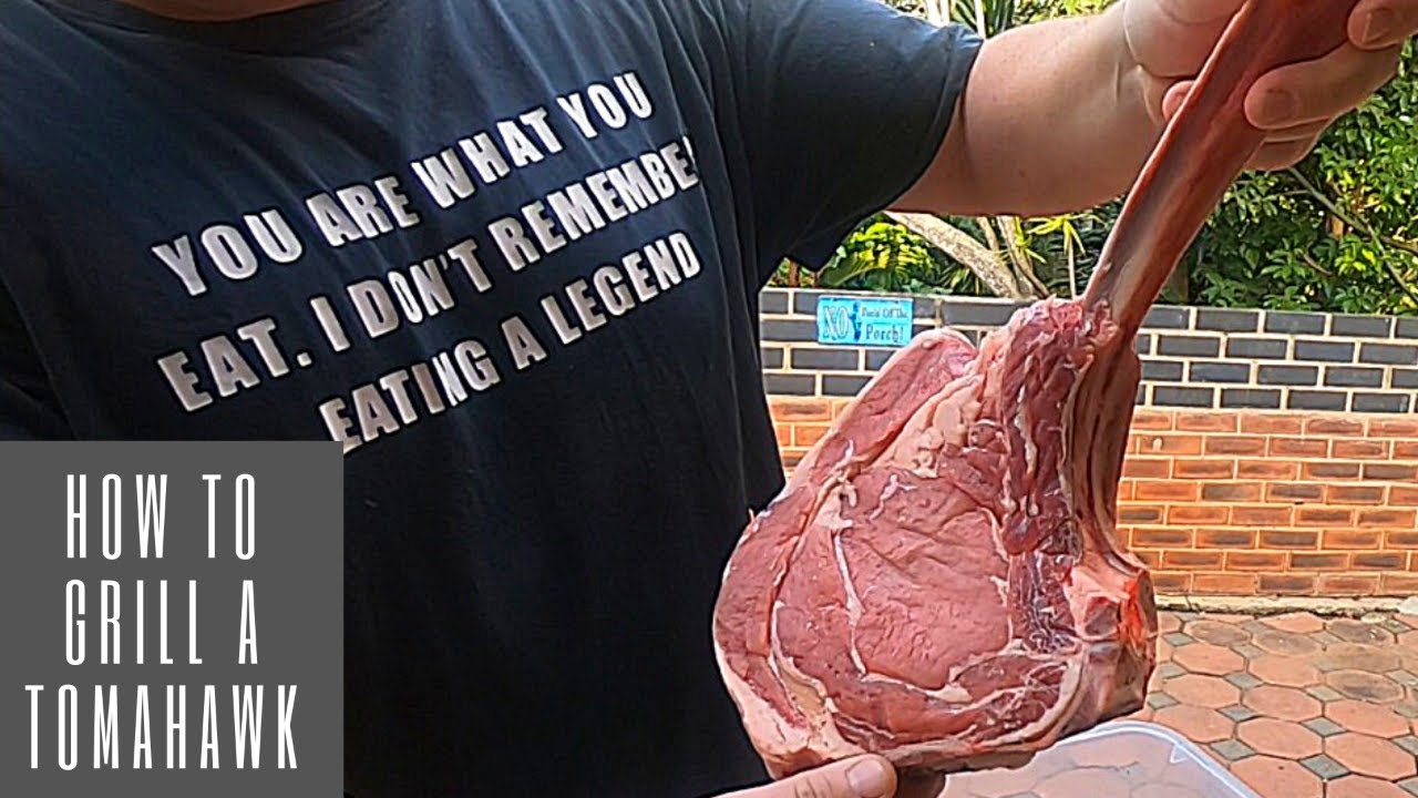 Tomahawk Steak | grilled perfect and easy on the coals | Xman & co